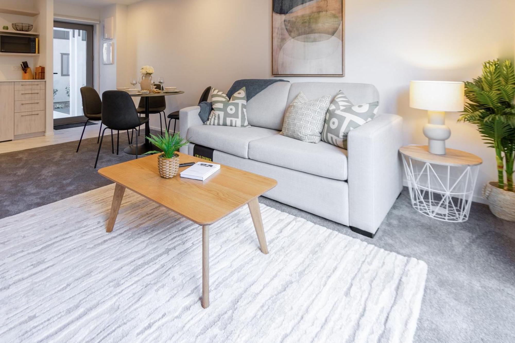 Urban Park Escape 2 Bed 2 Bath W/Carpark Apartment Christchurch Luaran gambar